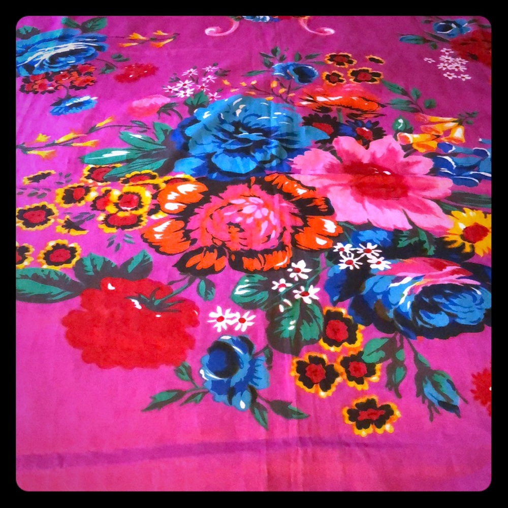 Floral Scarf